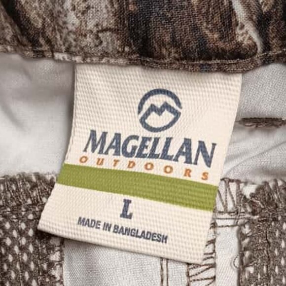 Magellan Outdoors Hunt Gear Men's RealTree Edge Rain Pants - Picture 2 of 7